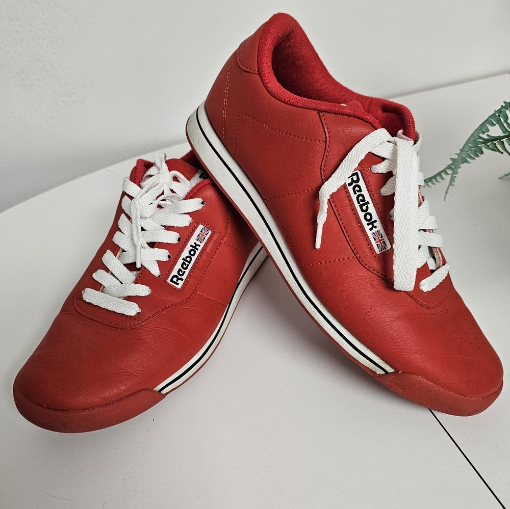 Vintage Red Reeboks